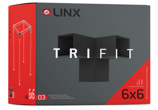 LINX LX017 TRIFIT 6X6 SIMPLIFIED PERGOLA SYSTEM