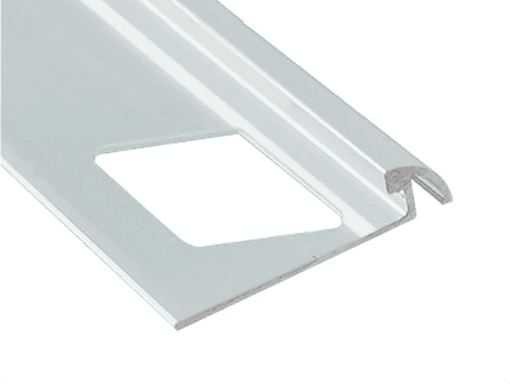 PROVA CM2250BCL08 ROUND TILE EDGE - BRIGHT CLEAR (BCL) - 5/16 IN. (8 MM) X 8 FT.