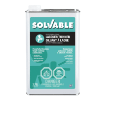 SOLVABLE 53-354 Professional Grade Lacquer Thinner 3.78 L