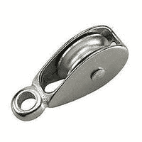 ONWARD 2315CBC CHROME SIMPLE FIXED PULLEY 1''