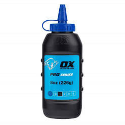 OX TOOLS OX-P025702 OX Pro Chalk Refill - Blue - 8oz / 226g