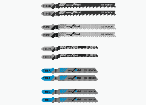 BOSCH T5002 10pc Wood/Metal T-shnk JSB Set (SO)