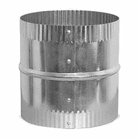 IMPERIAL GV1589 CONNECTOR UNION - 5-IN - GALVANIZED STEEL