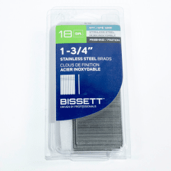 BISSETT RP-B18/45SS STAINLESS BRAD 1-3/4'' 18G NAIL B18/45 1M