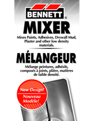 BENNETT MIX 60 Paint Mixer 2 1/2'' x 17''