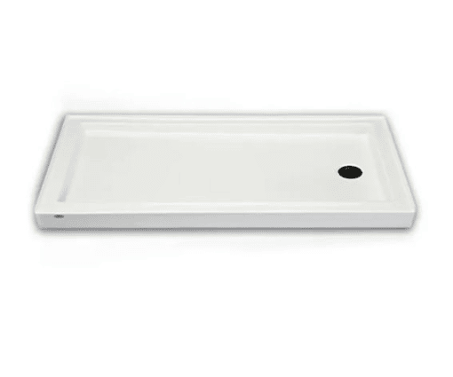 HT-ST60 ACRYLIC SHOWER BASE RIGHT SIDE DRAIN 60" W X 32" D X 5.5" H
