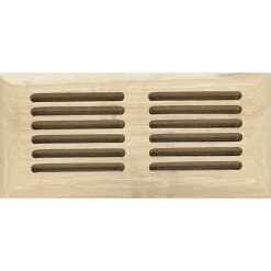 TOP MOUNT VENT 4X10 HICKORY