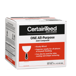 CERTAINTEED LITE ALL-PURPOSE DRYWALL COMPOUND 17L READY-MIXED