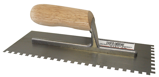 BENNETT NT 1414 SQUARE NOTCH TROWEL 1/4