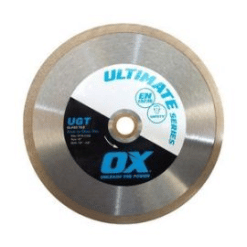 OX TOOLS OX-UGT-10 OX Ultimate 10'' Wet Glass Tile Diamond Blade