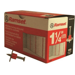 RAMSET 1-1/4" WASHERED PIN (100-PACK)