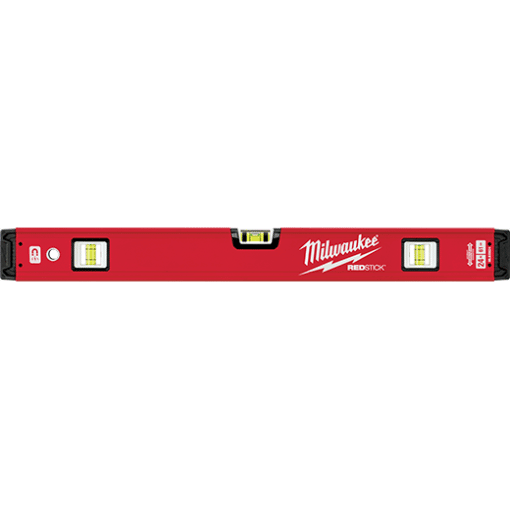MILWAUKEE MLBXM24 24'' REDSTICK MAGNETIC BOX LEVEL