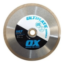 OX TOOLS OX-UGT-7 OX Ultimate 7'' Wet Glass Tile Diamond Blade (D)