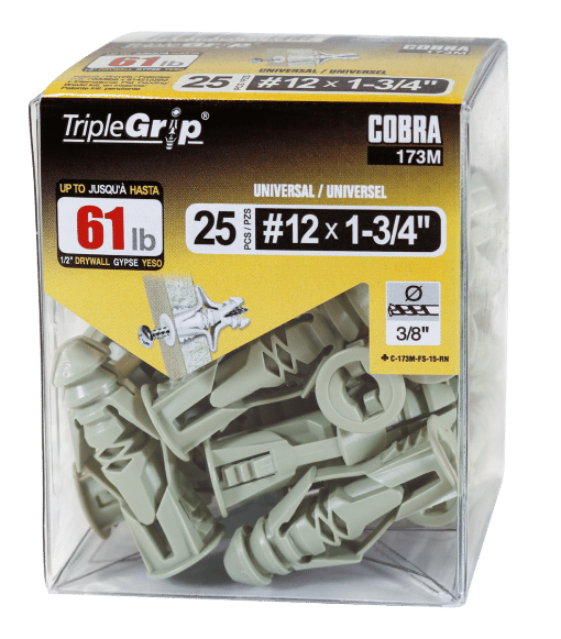 COBRA (173M) TRIPLE-GRIP #12 GREEN (X25)