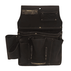 OX TOOLS OX-P263801 Pro Drywaller's Tool Pouch, Oil-Tanned Leather