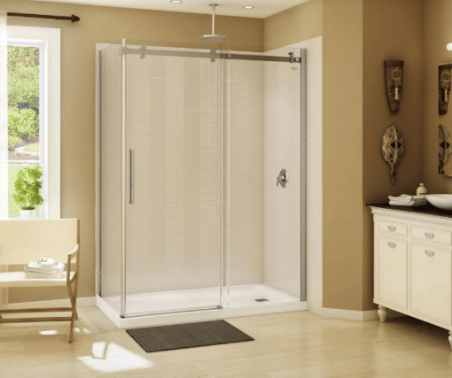MAAX OLYMPIA 60L X 32W X 3H RECTANGULAR RIGHT-DRAIN SHOWER BASE IN WHITE ACRYLIC