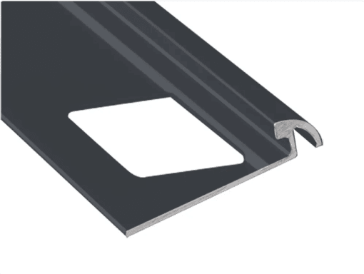 PROVA CM2250SBK08 ROUND TILE EDGE - SATIN BLACK (SBK) - 5/16 IN. (8 MM) X 8 FT.