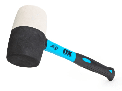 OX TOOLS OX-T081916 Trade Combination Rubber Mallet, 16oz