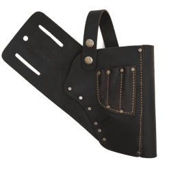 OX TOOLS OX-T264104 Trade 4-Pocket Fastener Pouch, Suede Leather