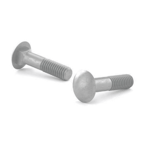 RELIABLE CBHDG1210CT 1/2X10 CARRIAGE BOLT HOT-DIP GALVANIZED 10 PCS