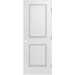 2 PANEL SQUARE HOLLOW DOOR PRE MACHINED 24" X 80" X 1 3/8" RIGHT HAND