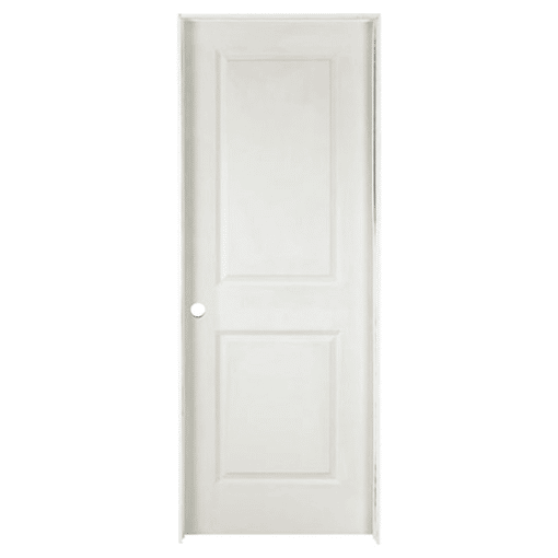 2 PANEL SQUARE HOLLOW DOOR PRE MACHINED 36" X 80" X 1 3/8" RIGHT HAND
