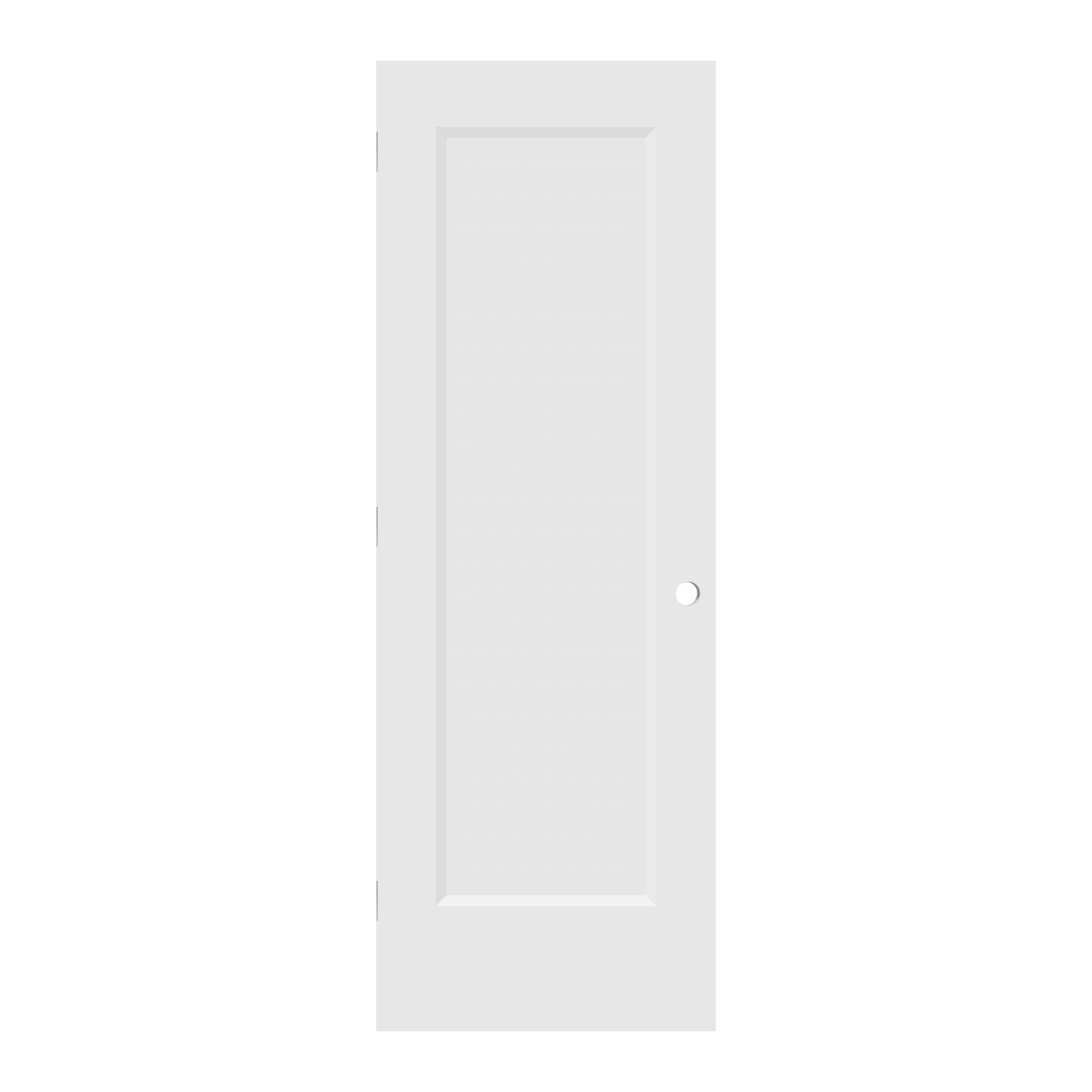 DOOR HINGE FOR PRE MACHINED DOORS 3 1/2" X 3 1/2" BLACK