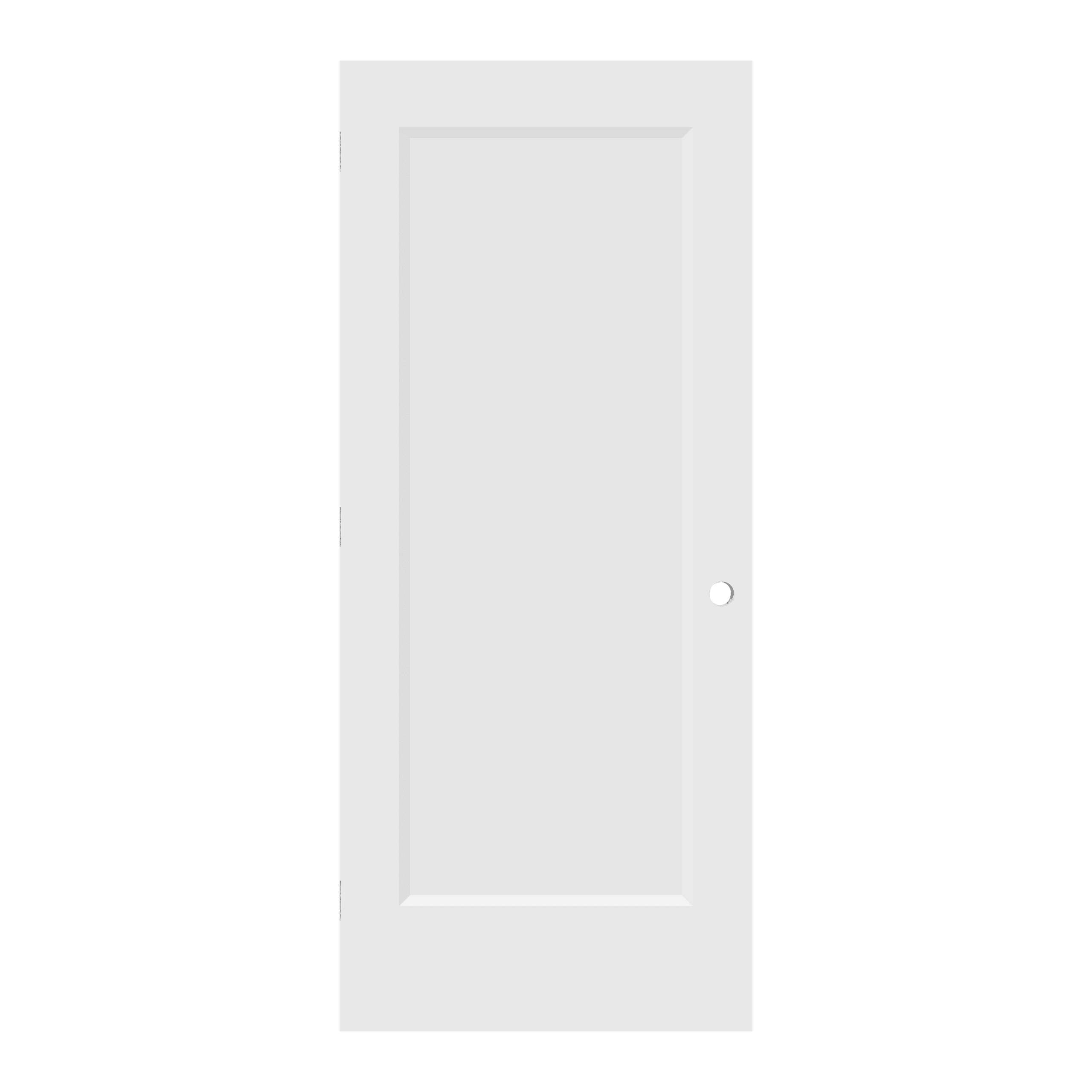 DOOR HINGE FOR PRE MACHINED DOORS 3 1/2" X 3 1/2" BLACK