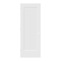 1 PANEL SHAKER HOLLOW DOOR PRE MACHINED 30" X 80" X 1 3/8" RIGHT HAND