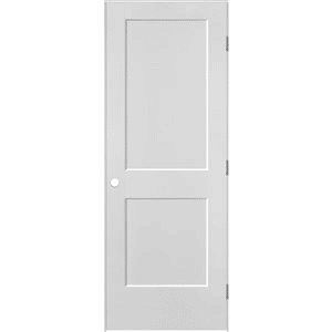 2 PANEL SQUARE HOLLOW DOOR PRE MACHINED 26" X 80" X 1 3/8" RIGHT HAND