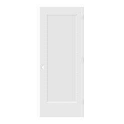 1 PANEL SHAKER HOLLOW DOOR PRE MACHINED 32" X 80" X 1 3/8" LEFT HAND