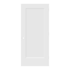 1 PANEL SHAKER HOLLOW DOOR PRE MACHINED 36" X 80" X 1 3/8" LEFT HAND