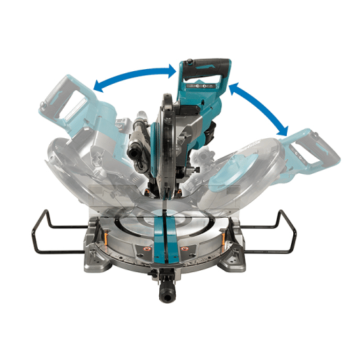 MAKITA LS004GZ 40V MAX XGT BRUSHLESS AWS 10" COMPOUND MITRE SAW (TOOL ONLY)