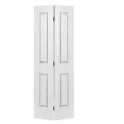 BIFOLD 2 PANEL SQUARE HOLLOW DOOR 24" X 80" X 1 3/8"  (TRACK HARDWARE INCLUDED)