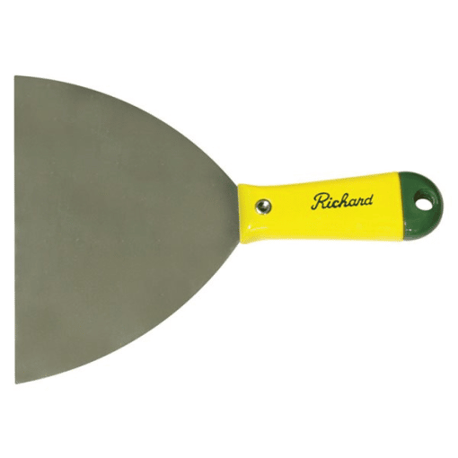 RICHARD H-6-F 6 IN. TAPING KNIFE, FLEXIBLE CARBON STEEL BLADE, PLASTIC HANDLE