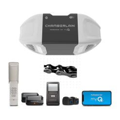 CHAMBERLAIN C2405C 1/2-HP Chain Drive Garage Door Opener with Wi-Fi