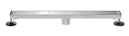 TZO D02S-BS24 24 INCH TILE IN/SOLID BRUSHED STAINLESS LINEAR SHOWER DRAIN