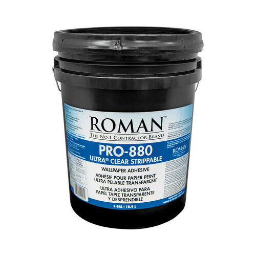 ROMAN PRO-880 ULTRA CLEAR WALLPAPER ADHESIVE PRO-880 STRIPPABLE 5 G