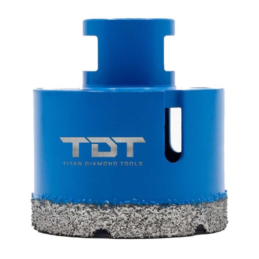 TITAN DIAMOND TOOLS CB057 DIAMOND CORE BIT - 2-1/4 IN (57MM) DIAMETER: 2-1/4 IN (57MM)