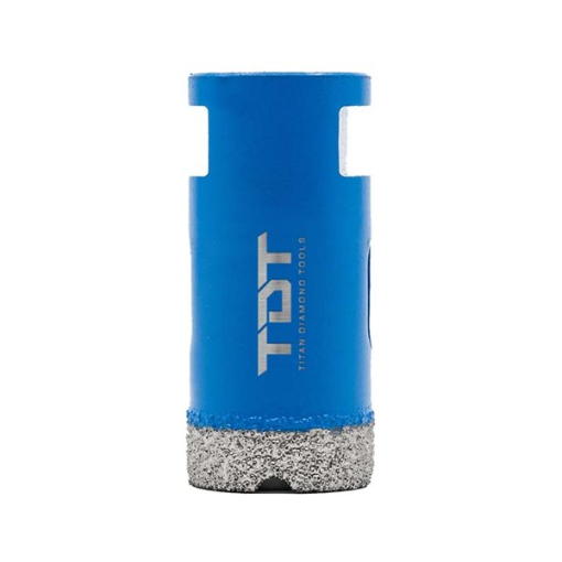 TITAN DIAMOND TOOLS CB028 DIAMOND CORE BIT - 1-1/8 IN (28MM) DIAMETER: 1-1/8 IN (28MM)