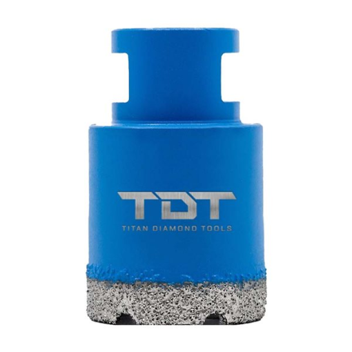 TITAN DIAMOND TOOLS CB038 DIAMOND CORE BIT - 1-1/2 IN (38MM) DIAMETER: 1-1/2 IN (38MM)