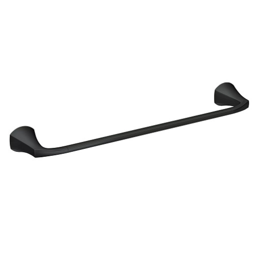 MOEN MY8724BL LINDOR MATTE BLACK 24" TOWEL BAR