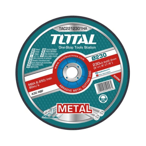 TOTAL TOOLS TAC2211253 5"X3/64"X7/8" ABRASIVE METAL CUTTING DISC