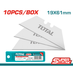 TOTAL TOOLS THT519001 10 PCS UTILITY KNIFE BLADES SET