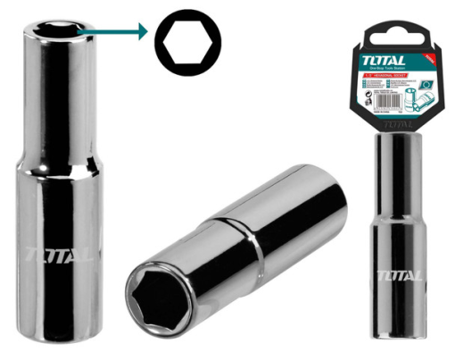 TOTAL TOOLS THTST12083L 1/2" 8MM DEEP HEXAGONAL SOCKET