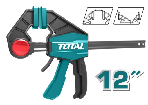 TOTAL TOOLS THT1340602 12" QUICK BAR CLAMP