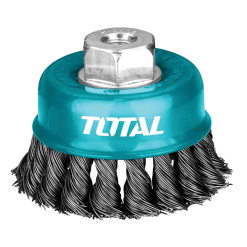 TOTAL TOOLS UTAC32041 4" WIRE CUP BRUSH