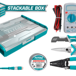 TOTAL TOOLS THKTV02T071 7 PCS STACKABLE TELECOM TOOLS SET