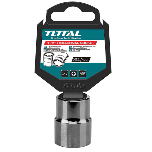 TOTAL TOOLS THTST12151  1/2" 15MM HEXAGONAL SOCKET