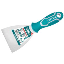 TOTAL TOOLS THT6831006 4" STAINLESS STEEL PUTTY TROWEL WITH ALUMINUM HEAD